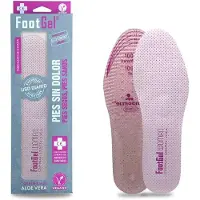 Footgel Semelles Ultra City Wear pour femme-Aloe Vera-Rose
