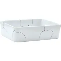 vidaXL Vasque à poser Blanc Rectangulaire 46x35,5x13cm Céramique
