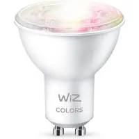 Wiz Ampoule Led Intelligente Spot Gu10 50w Lumière Blanche Et Colorée (929003772322)