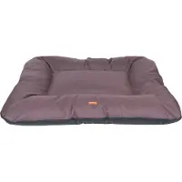 Amiplay Matelas imperméable pour chiens COUNTY ZipClean marron taille L, XL, XXL, XXXL Taille : L - 82x66x10 cm