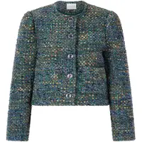 Rich & royal Blazer bleu / sapin / orange clair