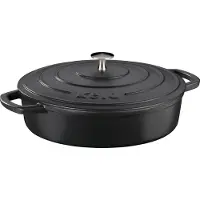 kela Cocotte en fonte Calido 28 cm noir KL-12468