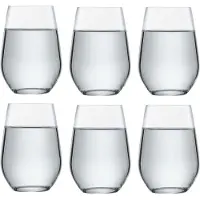 Schott zwiesel Schott 6 Stück Universalbecher Viña tritan· kristall, Hergestellt in EU· spülmaschinenfest· tritan protect· Allround Trinkglas, Longdrinkglas, Wasserglas, Saftglas, Gin Glas 114674