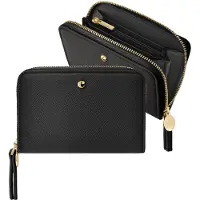 Cacharel Portefeuille zip Séraphine Black