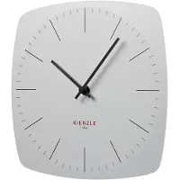 KIENZLE DCF Funk-Wanduhr Modern 24.8 cm weiß