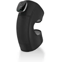 Medisana KM 100 : Appareil de massage des genoux sans fil avec fonction de chaleur et 5 niveaux d'intensité