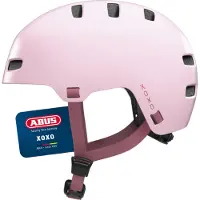 ABUS Casque vélo 45077 - XOXO strawberry rose L