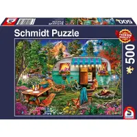 Schmidt Puzzle 500T Camper-Romantik