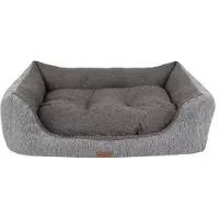 Amiplay Panier à chien MALBO ECO SOFA gris taille S, M, L Taille : L - 78x64x19 cm