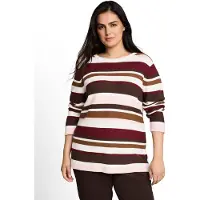 Tom Tailor 1053573 Sweater Multicolore 50 Femme