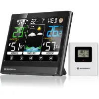 Bresser Station météo couleur MeteoTemp BF avec écran tactile 7007511