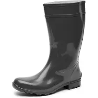 Ladeheid Bottes en caoutchouc pour femmes LA-967 (Graphite/Noir, 39 UE)