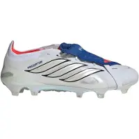 Adidas Chaussure de foot 'Predator Elite' bleu foncé / rouge / argent / blanc