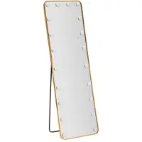 Mauro Ferretti Miroir de courtoisie Hollywood avec éclairage LED, dimensions 50x45x160 cm