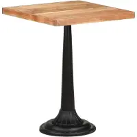 vidaXL Table de bistrot 60x60x76 cm acacia massif