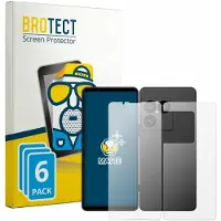 BROTECT Protection Mat (6 pcs, Sony Xperia 1 VII), Téléphone portable : film de protection, Transparent