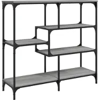 vidaXL Table console sonoma gris 103x32x95 cm bois d'ingénierie