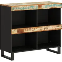 vidaXL Armoire latérale 85x33x75 cm bois massif de récupération