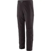 Patagonia - Pantalon softshell léger et stretch - M's Terravia Peak Pants - Reg Black pour Homme en Softshell - Taille 42 FR - Noir