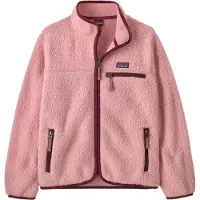 Patagonia - Polaire zippée en Polartec&reg; - K's Retro Pile Jkt Fuzzy Mauve - Taille Enfant 126-132 - Violet