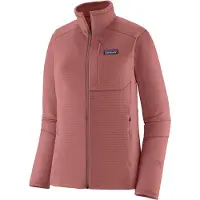 Patagonia - Polaire chaude et légère en Polartec - W's R1 Jkt Moonrise Taupe - Taille S - Violet