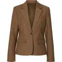 Selected Coupe Classique Blazer Femme Marron 40