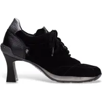 Hispanitas pour femme. HI265144 Chaussure Saigon noire (36), Cuir, 8 à 10 cm, Aucun, Fête