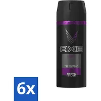 Axe Déodorant Body Spray Excite 150 ml - Pack avantage - 6 pièces