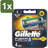 Gillette Rasoir Fusion 5 ProGlide Power – Précision et confort – 4 lames de rechange - 1 pièce