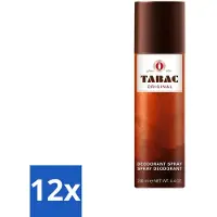 Tabac Original - Déodorant en spray - anti-transpirant - 200 ml - paquet économique - 12 pièces