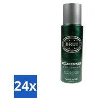 BRUT Déodorant spray Original 200 ml - Pack avantage - 24 pièces