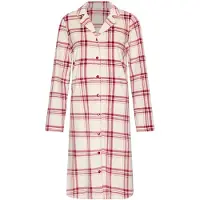 Pastunette Chemise de nuit 'Rosewood Comfort' crème / écru / rouge foncé