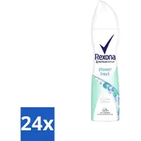 OEM Rexona - Shower Fresh - Déodorant en spray - Antitranspirant - 150 ml - Emballage Avantage - 24 pièces