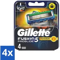 Gillette Rasoir électrique Fusion 5 ProGlide – Précision et confort – 4 lames de rechange – Pack avantage – 4 pièces