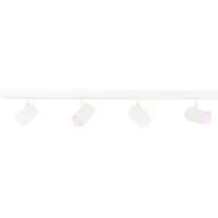 LEDVION Spot LED Plafond Smart Blanc 1 spot GU10 4.9W RGBWW