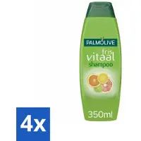 Palmolive Shampooing Fresh Vital 350 ml - Pack avantage - 4 pièces