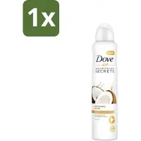 Dove - Déodorant - Noix de Coco & Fleur de Jasmin - Tropical et Soignant - 250 ml - 1 pièce