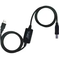 PremiumCord Câble répéteur USB 2.0 et câble de connexion A/M-B/M 10m