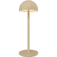 LEDVION Lampe de Table LED Rechargeable Beige 2700K-5000K IP54