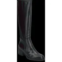 Wonders pour femme. G-6262 Bottes en Cuir Isy noir (41), 3 à 5 cm, Fermeture éclair, Casuel