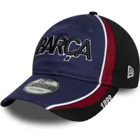 New Era Moto Unstructured 9twenty Fc Barcelona Cap Bleu