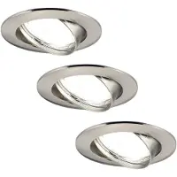 LEDVION lot de 3 spot encastrable LED rond 3W blanc neutre