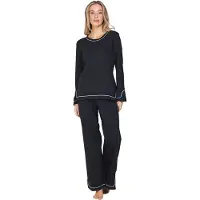 Pastunette Pyjama 'Premium - Midnight Haze' gris foncé