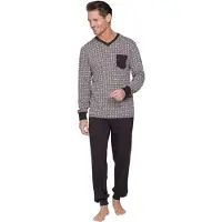 Pastunette Pyjama long brun foncé