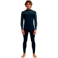Quiksilver Combinaison En Néoprène à Manches Longues Avec Fermeture éclair Sur La Poitrine E Session 4/3 Mm