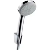 Hansgrohe Croma 100 Vario/Porter S Set de douche Isiflex Flexible de douche 1,60 m, chrome, 1 pièce.