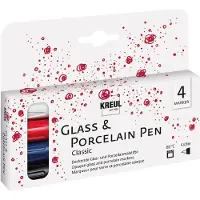 Kreul Classic 'F' Marqueur permanent Mélange 4 pièces