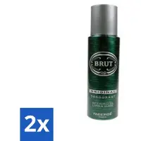 BRUT Déodorant spray Original 200 ml - Pack avantage - 2 pièces