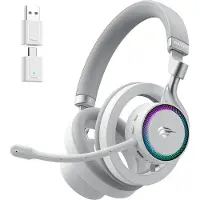 Havit Fuxi-h8 Wired/wireless Gaming Headset Argenté