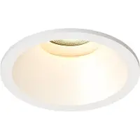 LEDVION spot encastrable LED rond blanc douille GU10 3W blanc chaud